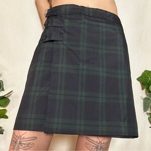 Plaid skort size 26 American vintage brand Dennis